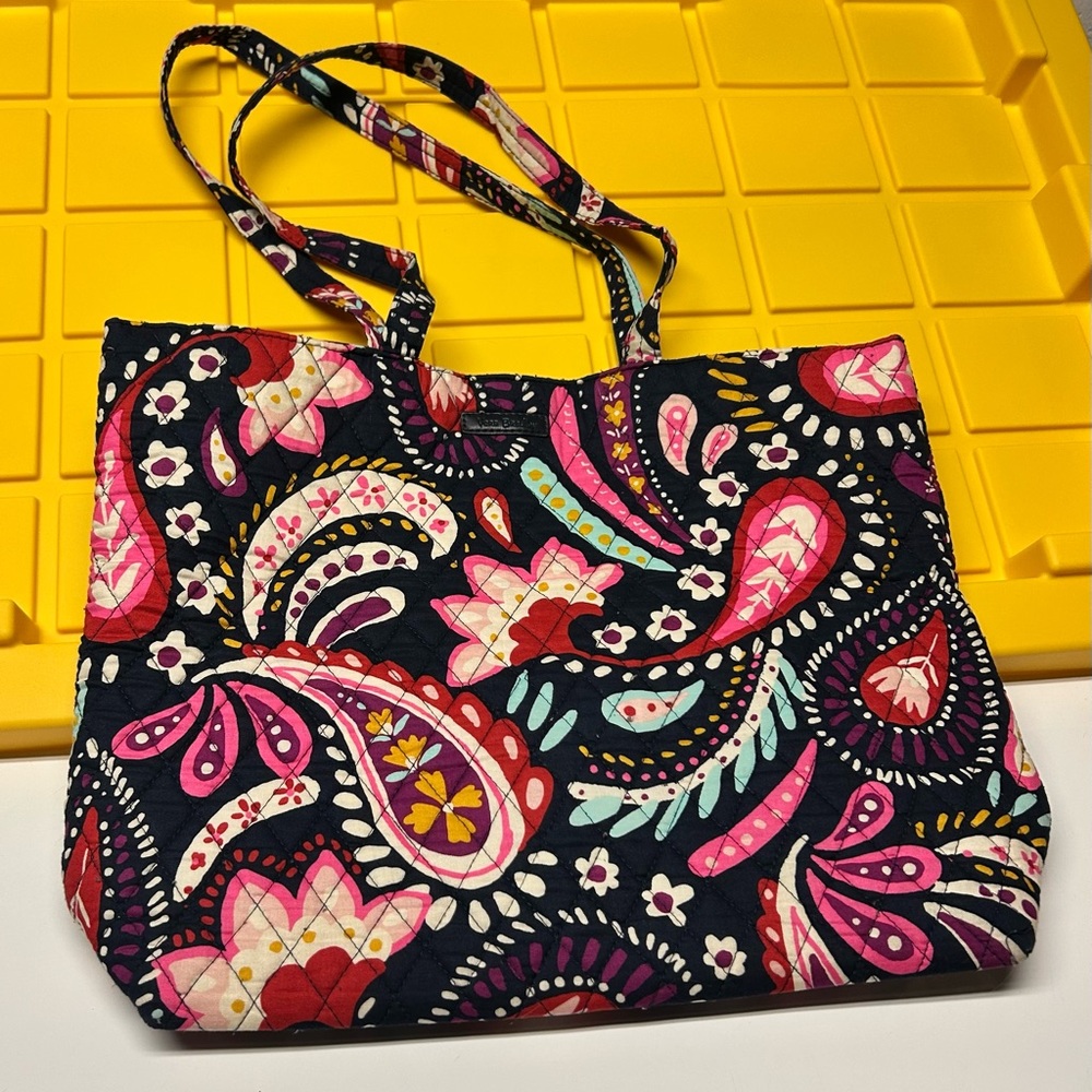 Vera Bradley Painted Paisley Tote Bag